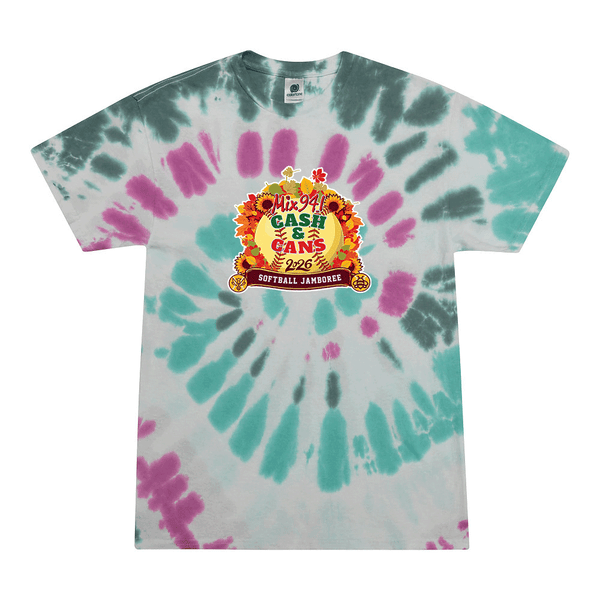 [[color:Everglades]] Bumblebee Jamboree 2026 0005 Everglades Tie Dyed T shirt