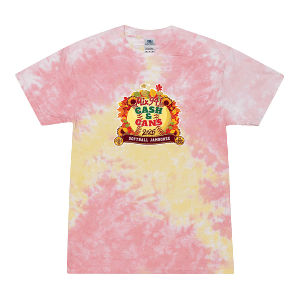 [[color:Funnel Cake]] Bumblebee Jamboree 2026 0007 Funnel Cake Tie Dyed T shirt