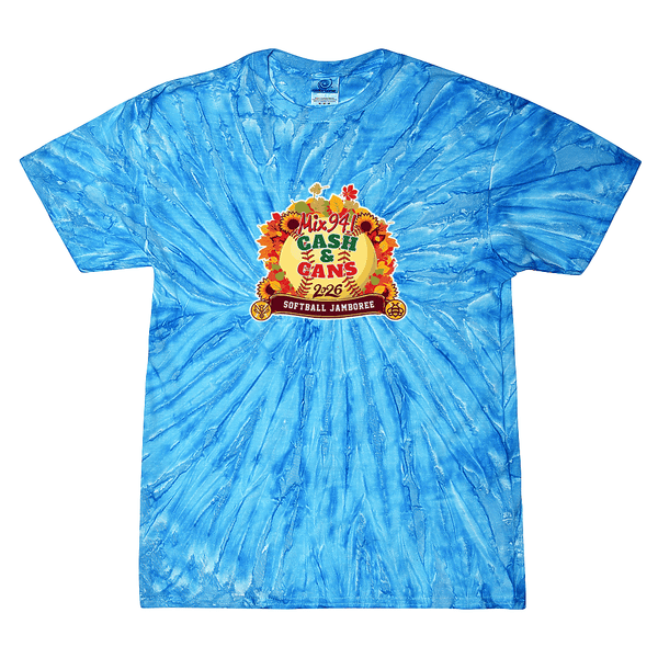 [[color:Neon Blueberry]] Bumblebee Jamboree 2026 0018 Neon Blueberry Tie Dyed T shirt