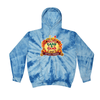 [[color:Spider Baby Blue]] Bumblebee Jamboree 2026 0027 Spider Baby Blue Tie Dyed Hoodie