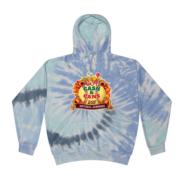 [[color:Lagoon]] Bumblebee Jamboree 2026 0031 Lagoon Tie Dyed Hoodie