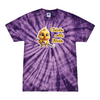 [[color:Spider Purple]] Chicks With Sticks Field Hockey Tie Dye T-shirt Spider Purple