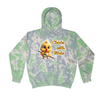 [[color:Slushy]] Chicks With Sticks Field Hockey Tie Dye Hoodie Slushy