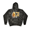 [[color:Spider Black]] Chicks With Sticks Field Hockey Tie Dye Hoodie Spider Black