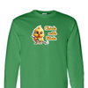 [[color:Irish Green]] Chicks With Sticks Field Hockey Long Sleeve T-shirt Irish Green
