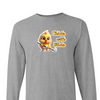 [[color:Sport Grey]] Chicks With Sticks Field Hockey Long Sleeve T-shirt Sport Grey
