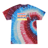 [[color:Firecracker]] If You Even Dream Of Beating Me Baseball Tie Dye T-shirt Firecracker