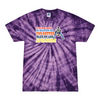 [[color:Spider Purple]] If You Even Dream Of Beating Me Baseball Tie Dye T-shirt Spider Purple