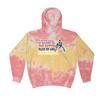 [[color:Funnel Cake]] If You Even Dream Of Beating Me Baseball Tie Dye Hoodie Funnel Cake