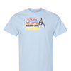 [[color:Light Blue]] If You Even Dream Of Beating Me Baseball Short Sleeve T-shirt Light Blue