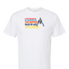 [[color:White]] If You Even Dream Of Beating Me Baseball Short Sleeve T-shirt White