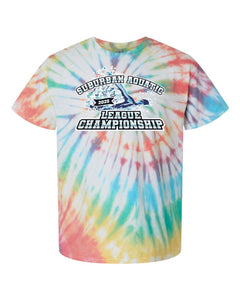 Tie Dye T-shirt - Suburban Aquatic League Championship 2025