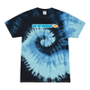[[color:Blue Ocean]] Eat My Bubbles Swimming Tie Dye T-shirt Blue Ocean