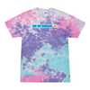 [[color:Cotton Candy]] Eat My Bubbles Swimming Tie Dye T-shirt Cotton Candy