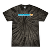 [[color:Spider Black]] Eat My Bubbles Swimming Tie Dye T-shirt Spider Black