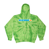 [[color:Spider Lime]] Eat My Bubbles Swimming Tie Dye Hoodie Spider Lime