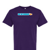 [[color:Purple]] Eat My Bubbles Swimming Short Sleeve T-shirt Purple