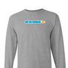 [[color:Sport Grey]] Eat My Bubbles Swimming Long Sleeve T-shirt Sport Grey