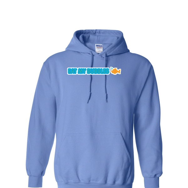 [[color:Carolina Blue]] Eat My Bubbles Swimming Hoodie Carolina Blue