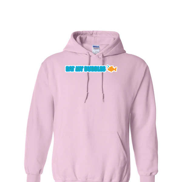 [[color:Light Pink]] Eat My Bubbles Swimming Hoodie Light Pink