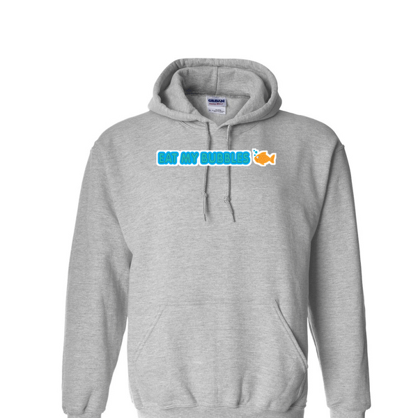[[color:Sport Grey]] Eat My Bubbles Swimming Hoodie Sport Grey