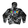 [[color:Multi Black]] Eat Sleep Swim Repeat Tie Dye Hoodie Multi Black