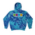 [[color:Multi-Blue]] Eat Sleep Swim Repeat Tie Dye Hoodie Multi-Blue
