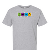 [[color:Sport Grey]] Eat Sleep Swim Repeat Short Sleeve T-shirt Sport Grey
