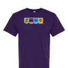 [[color:Purple]] Eat Sleep Swim Repeat Short Sleeve T-shirt Purple