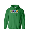 [[color:Irish Green]] Eat Sleep Swim Repeat Hoodie Irish Green
