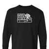 [[color:Black]] Even Your Mom Cheers For Me Wrestling Long Sleeve T-shirt Black