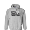 [[color:Sport Grey]] Even Your Mom Cheers For Me Wrestling Hoodie Sport Grey