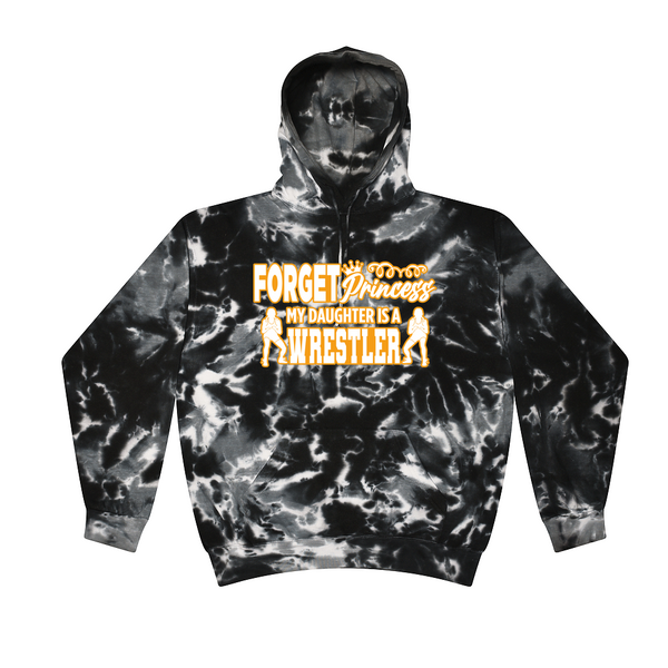 [[color:Multi Black]] Forget Princess Girls Wrestling Tie Dye Hoodie Multi Black