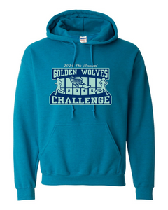 2024 4th Annual Golden Wolves Challenge Hoodies