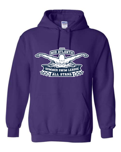 2024 Mid Atlantic Summer Swim League All Stars - Hoodies