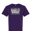 [[color:Purple]] How Bad Do You Want It Wrestling Short Sleeve T-shirt Purple
