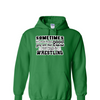 [[color:Irish Green]] How Bad Do You Want It Wrestling Hoodie Irish Green