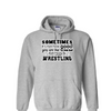 [[color:Sport Grey]] How Bad Do You Want It Wrestling Hoodie Sport Grey