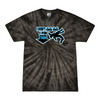 [[color:Spider Black]] I Don't Chase Boys Girls Wrestling Tie Dye T-shirt Spider Black