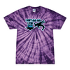 [[color:Spider Purple]] I Don't Chase Boys Girls Wrestling Tie Dye T-shirt Spider Purple