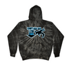 [[color:Spider Black]] I Don't Chase Boys Girls Wrestling Tie Dye Hoodie Spider Black