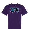 [[color:Purple]] I Don't Chase Boys Girls Wrestling Short Sleeve T-shirt Purple