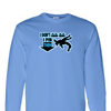 [[color:Carolina Blue]] I Don't Chase Boys Girls Wrestling Long Sleeve T-shirt Carolina Blue