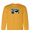 [[color:Gold]] I Don't Chase Boys Girls Wrestling Long Sleeve T-shirt Gold
