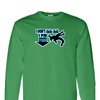 [[color:Irish Green]] I Don't Chase Boys Girls Wrestling Long Sleeve T-shirt Irish Green