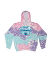 Div 14 Swim - Tie Dyed Hoodies - Teal and Navy