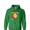 [[color:Irish Green]] If Softball Were Easy Hoodie Irish Green