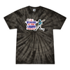 [[color:Spider Black]] If Winning Was Easy Baseball Tie Dye T-shirt Spider Black