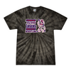 [[color:Spider Black]] If Winning Was Easy Wrestling Tie Dye T-shirt Spider Black