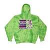 [[color:Spider Lime]] If Winning Was Easy Wrestling Tie Dye Hoodie Spider Lime